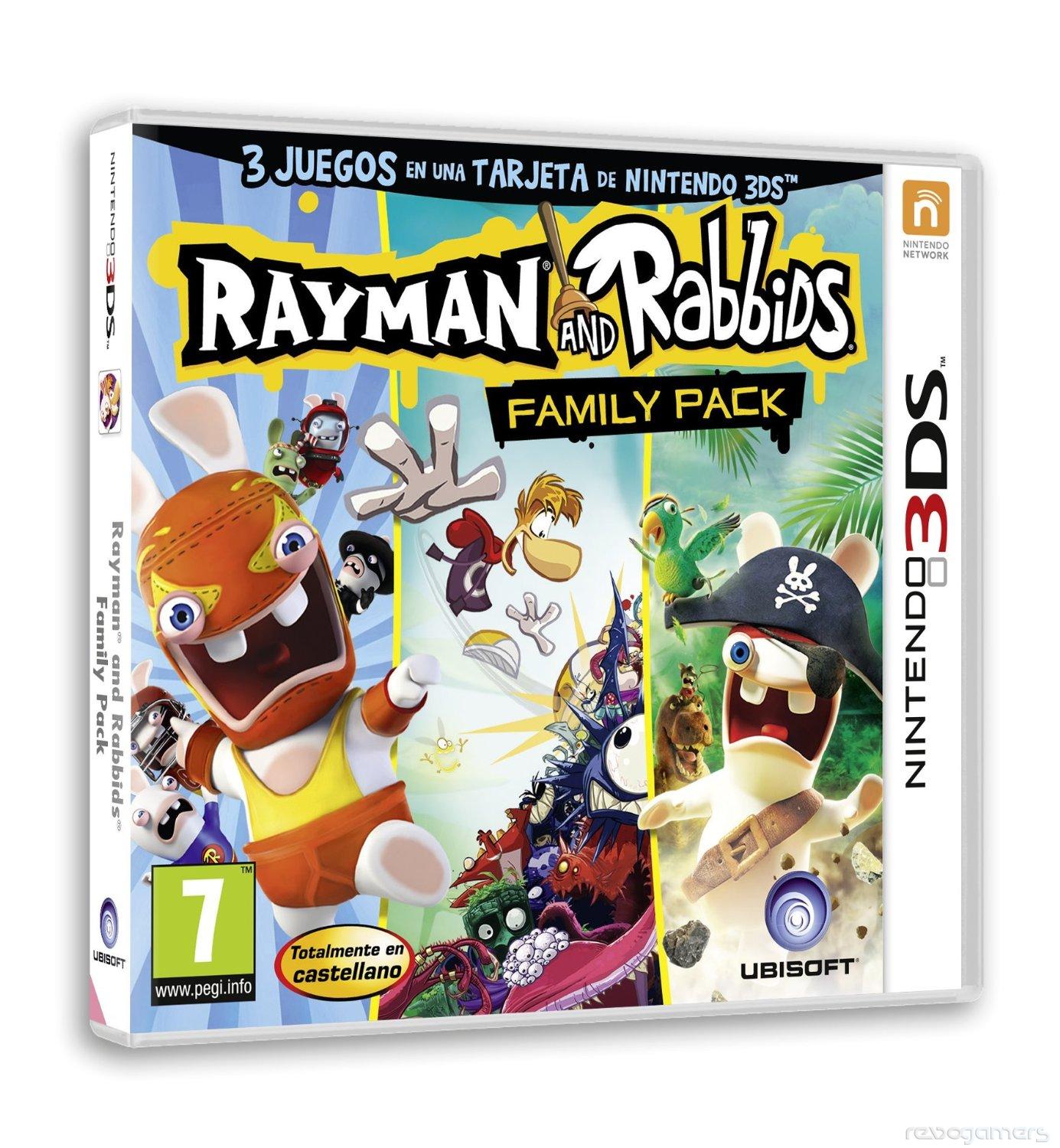 Rayman and Rabbids Family Pack Nintendo 3DS