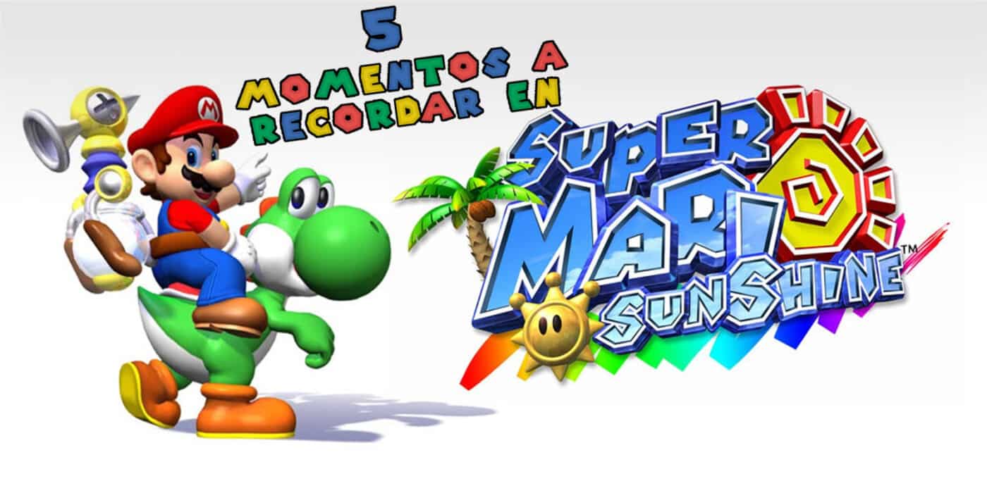 5 momentos recordar Super Mario Sunshine