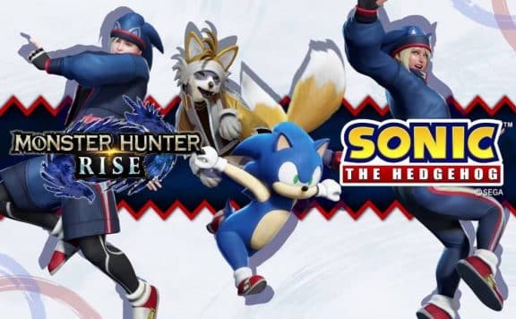Sonic Monster Hunter Rise