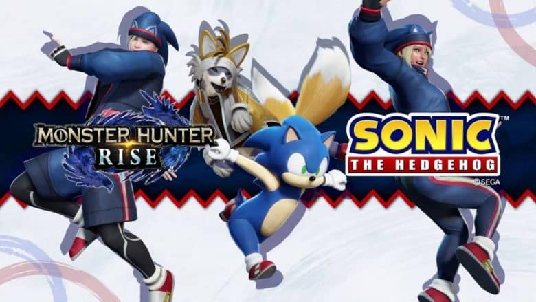 Sonic Monster Hunter Rise