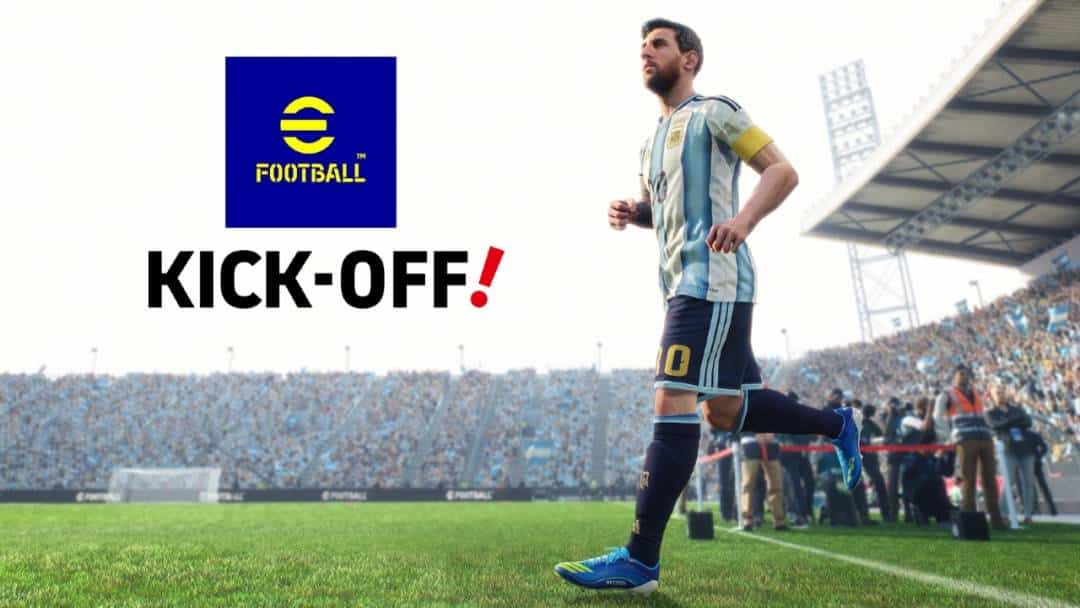 eFootball kick-off