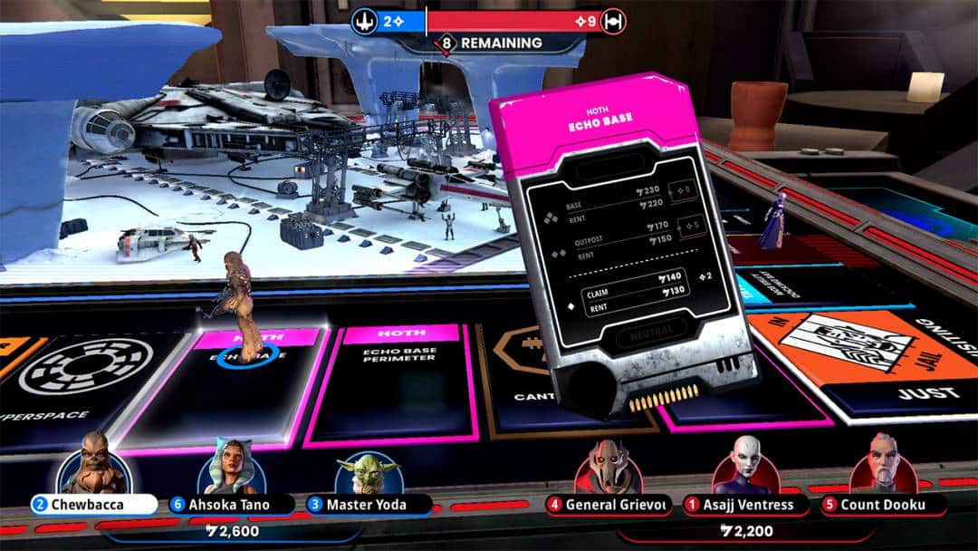 Monopoly: Star Wars Heroes vs Villains